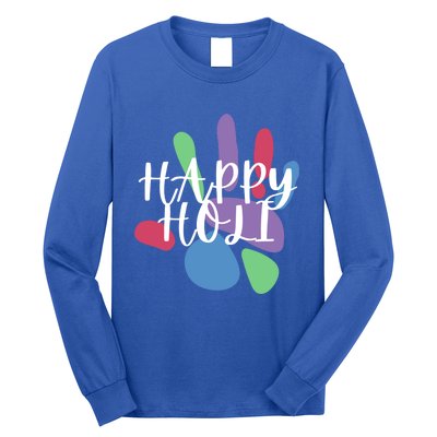 Happy Holi Festival India Colors Cute Gift Long Sleeve Shirt