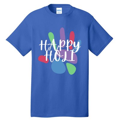 Happy Holi Festival India Colors Cute Gift Tall T-Shirt