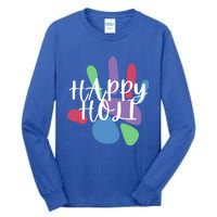 Happy Holi Festival India Colors Cute Gift Tall Long Sleeve T-Shirt