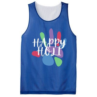 Happy Holi Festival India Colors Cute Gift Mesh Reversible Basketball Jersey Tank