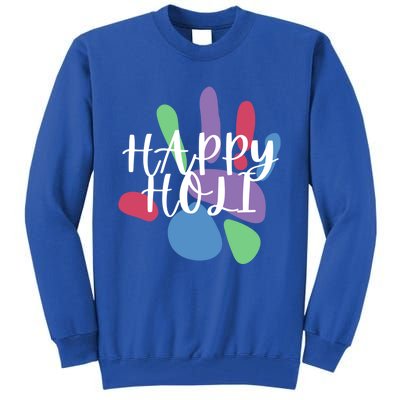 Happy Holi Festival India Colors Cute Gift Tall Sweatshirt