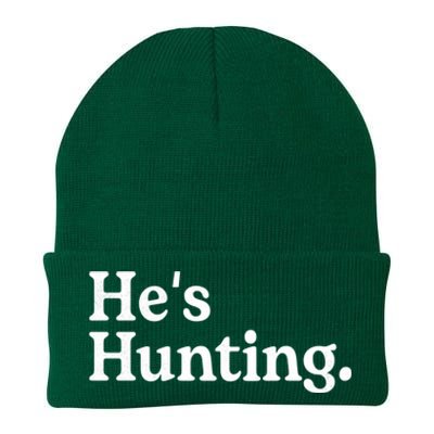 HeS Hunting Funny Hunting Wife Art For Women Hunting Season Knit Cap Winter Beanie