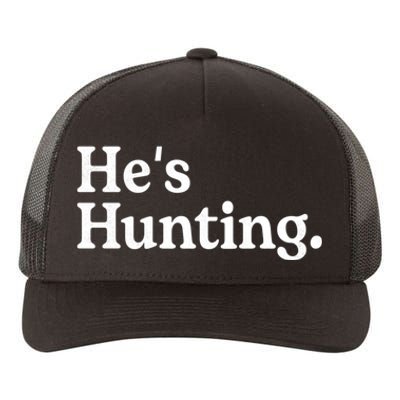 HeS Hunting Funny Hunting Wife Art For Women Hunting Season Yupoong Adult 5-Panel Trucker Hat