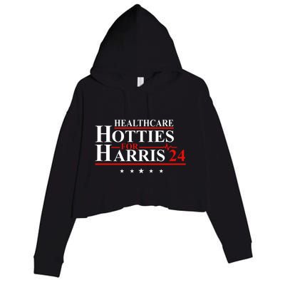 Healthcare Hotties For Harris 24 Crop Fleece Hoodie