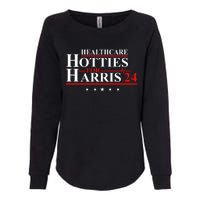 Healthcare Hotties For Harris 24 Womens California Wash Sweatshirt