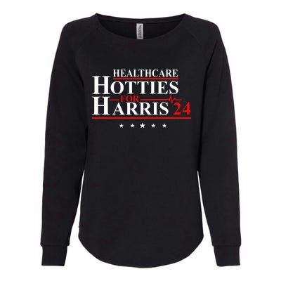 Healthcare Hotties For Harris 24 Womens California Wash Sweatshirt