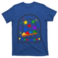 Happy Holi Festival Indian Festival Of Color Spring Elephant Gift T-Shirt