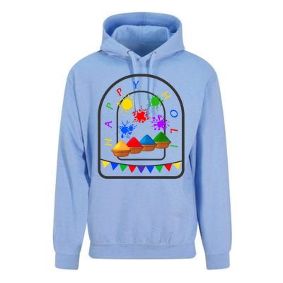 Happy Holi Festival Indian Festival Of Color Spring Elephant Gift Unisex Surf Hoodie