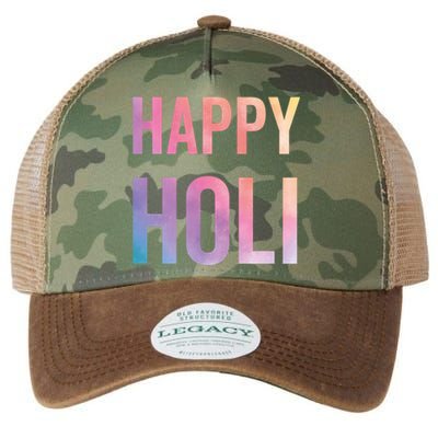 Happy Holi Festival Of Colors India Hindu Gift Legacy Tie Dye Trucker Hat