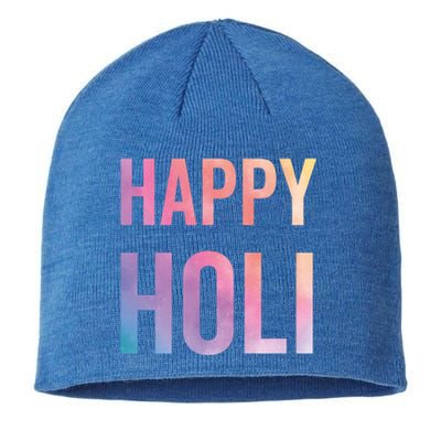 Happy Holi Festival Of Colors India Hindu Gift Sustainable Beanie