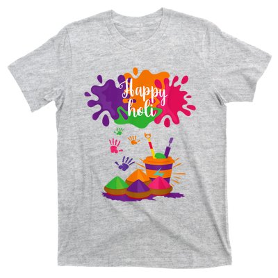 Happy Holi Festival Outfit For Women Men Family T-Shirt