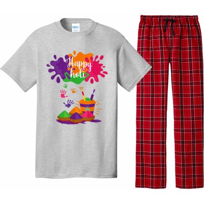 Happy Holi Festival Outfit For Women Men Family Pajama Set