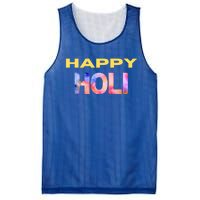 Happy Holi Festival Of Spring Color Celebrate Hindu Festival Cool Gift Mesh Reversible Basketball Jersey Tank