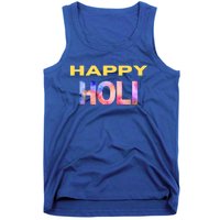 Happy Holi Festival Of Spring Color Celebrate Hindu Festival Cool Gift Tank Top