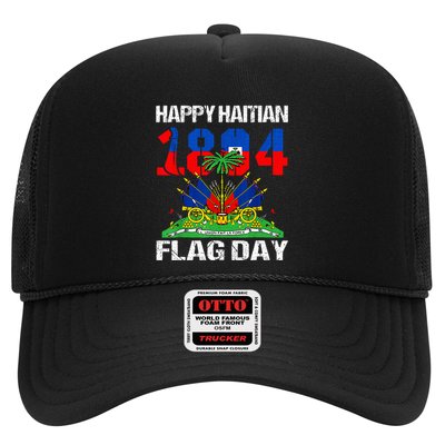 Happy Haitian Flag Day Haiti Flag Pride 1804 Trucker Hat
