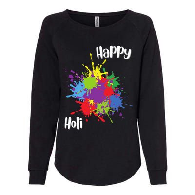 Happy Holi Festival Outfit Family Gift Womens California Wash Sweatshirt