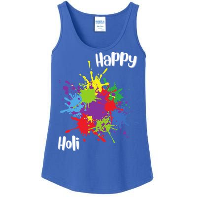 Happy Holi Festival Outfit Family Gift Ladies Essential Tank