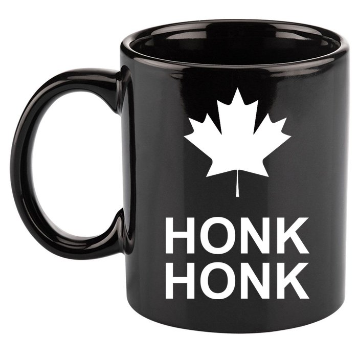 Honk Honk Freedom Convoy Support Truckers 11oz C Handle Ceramic Mug