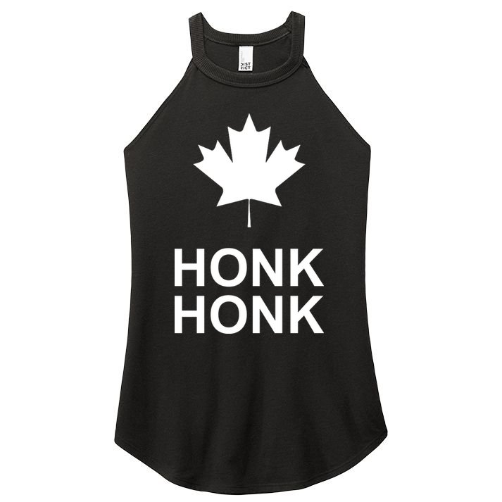 Honk Honk Freedom Convoy Support Truckers Women's Perfect Tri Rocker Tank