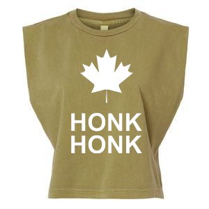 Honk Honk Freedom Convoy Support Truckers Garment-Dyed Women's Muscle Tee