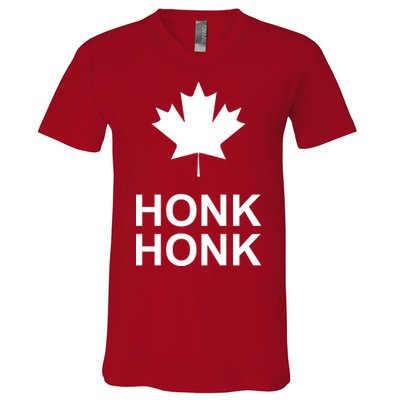 Honk Honk Freedom Convoy Support Truckers V-Neck T-Shirt
