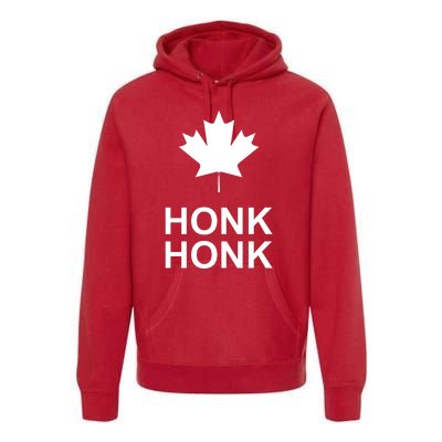 Honk Honk Freedom Convoy Support Truckers Premium Hoodie