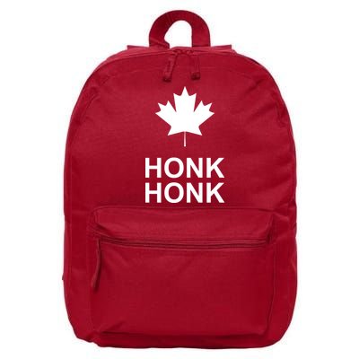 Honk Honk Freedom Convoy Support Truckers 16 in Basic Backpack