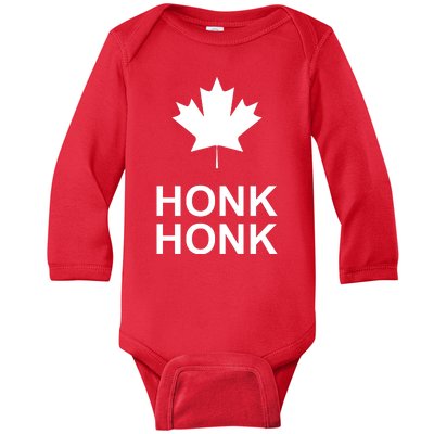 Honk Honk Freedom Convoy Support Truckers Baby Long Sleeve Bodysuit