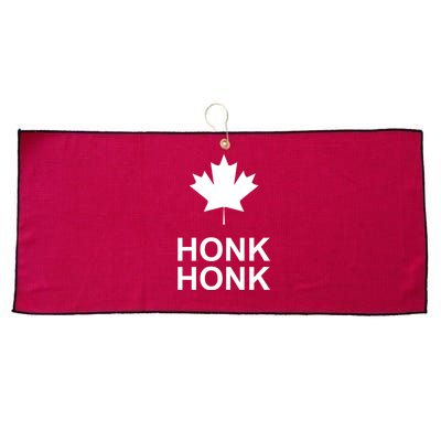 Honk Honk Freedom Convoy Support Truckers Large Microfiber Waffle Golf Towel