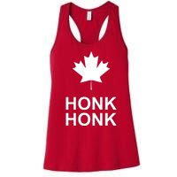 Honk Honk Freedom Convoy Support Truckers Women's Racerback Tank