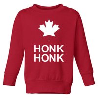 Honk Honk Freedom Convoy Support Truckers Toddler Sweatshirt