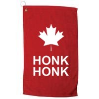 Honk Honk Freedom Convoy Support Truckers Platinum Collection Golf Towel