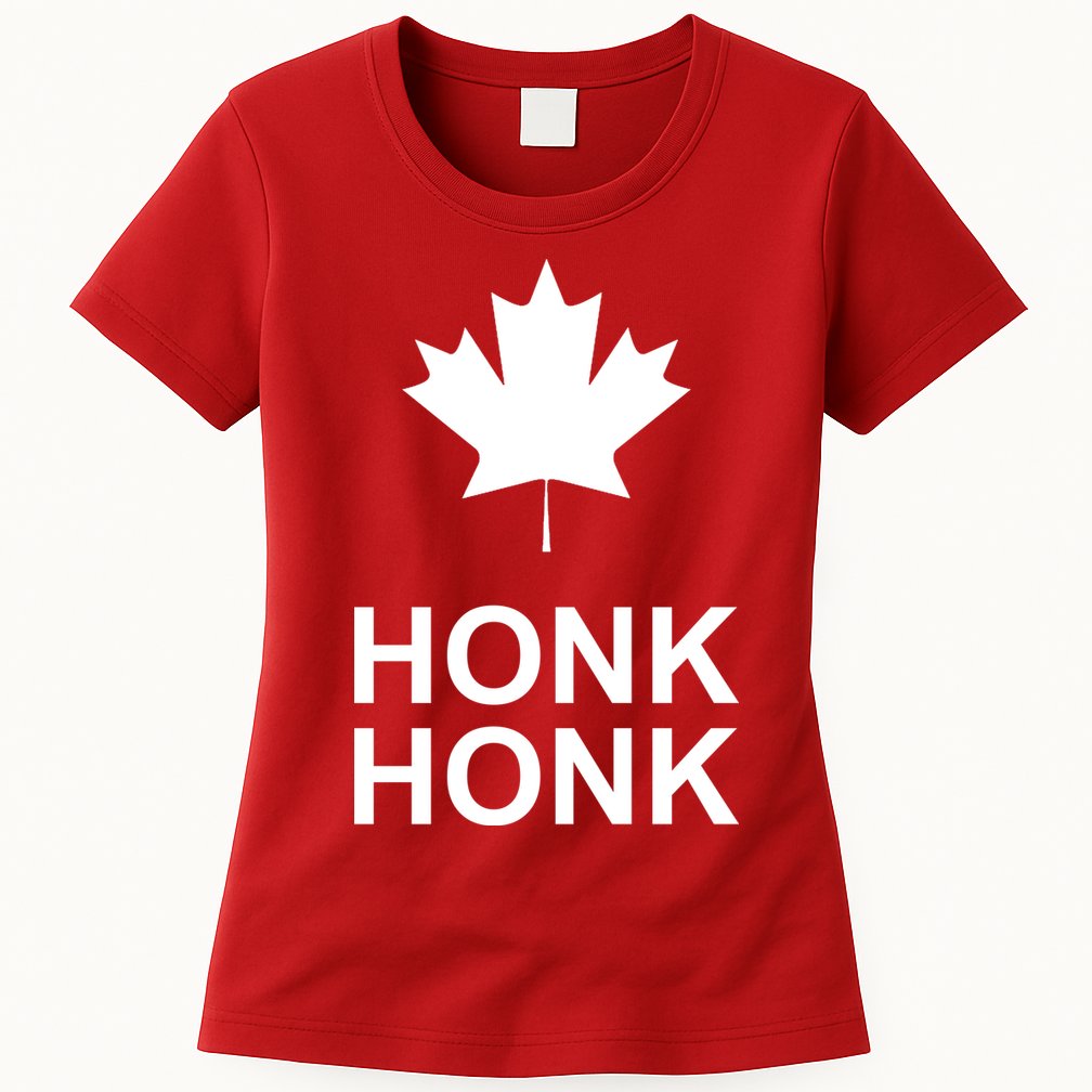 Honk Honk Freedom Convoy Support Truckers Womens T-Shirt