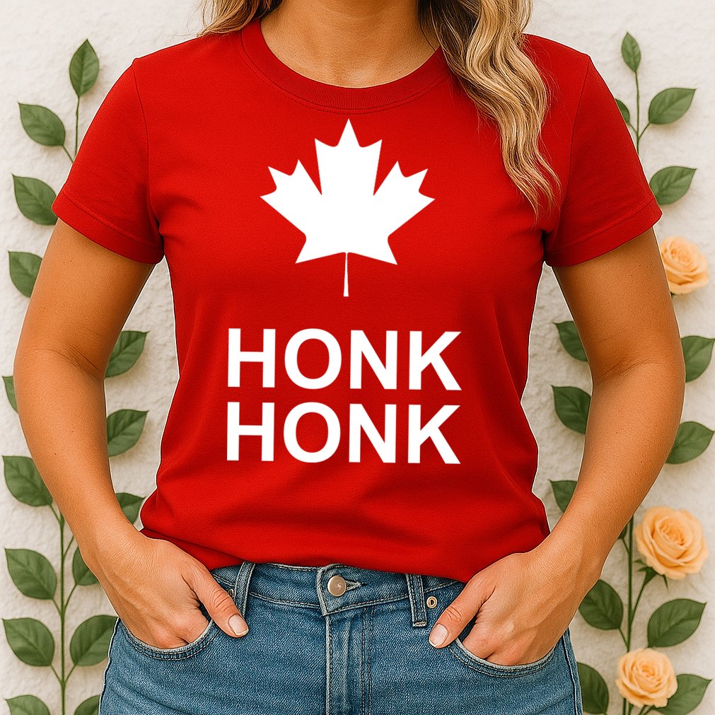 Honk Honk Freedom Convoy Support Truckers Womens T-Shirt