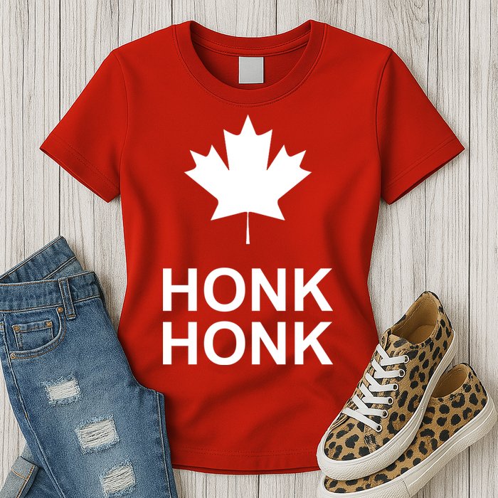 Honk Honk Freedom Convoy Support Truckers Womens T-Shirt