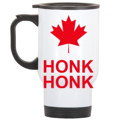 Honk Honk Freedom Convoy Support Truckers Stainless Steel Travel Mug