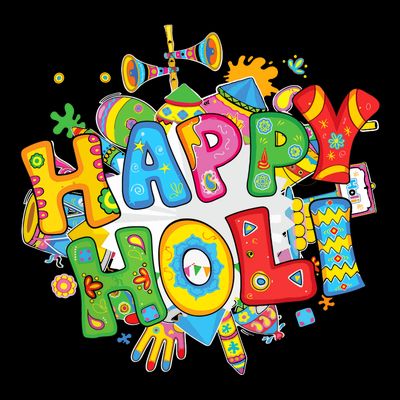 Happy Holi Festival Colors India Hindu T-Shirt