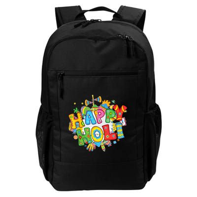 Happy Holi Festival Colors India Hindu Backpack