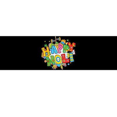 Happy Holi Festival Colors India Hindu Bumper Sticker