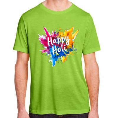 Happy Holi For Color India Hindu Gifts Adult ChromaSoft Performance T-Shirt