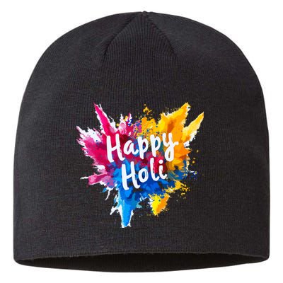 Happy Holi For Color India Hindu Gifts Sustainable Beanie