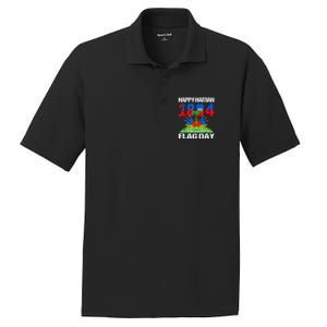 Happy Haitian Flag Day Haiti Flag Pride 1804 Family PosiCharge RacerMesh Polo