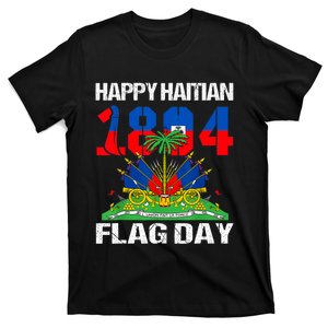 Happy Haitian Flag Day Haiti Flag Pride 1804 Family T-Shirt