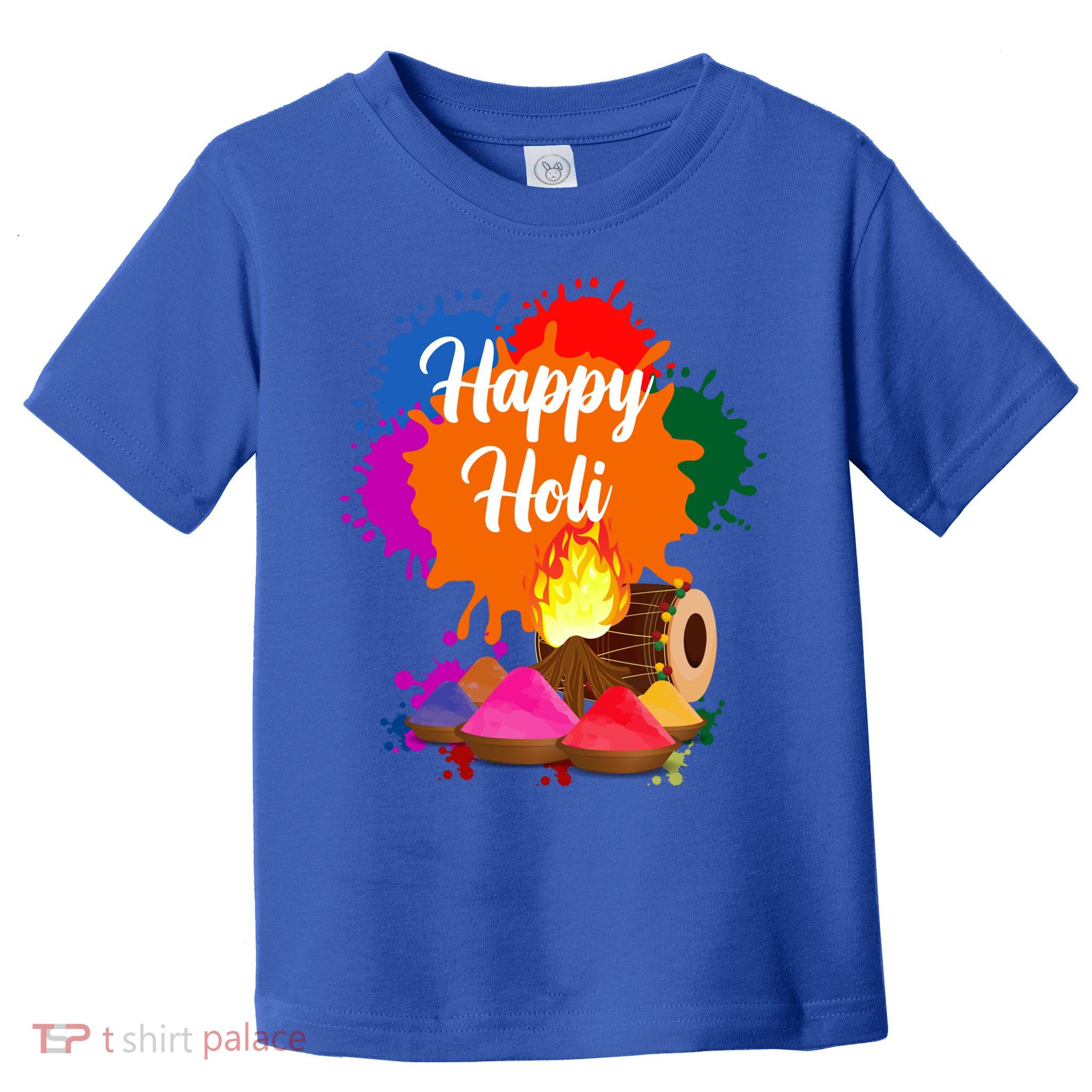 Happy Holi Family Cool Holi Festival Outfit Gift Toddler T-Shirt