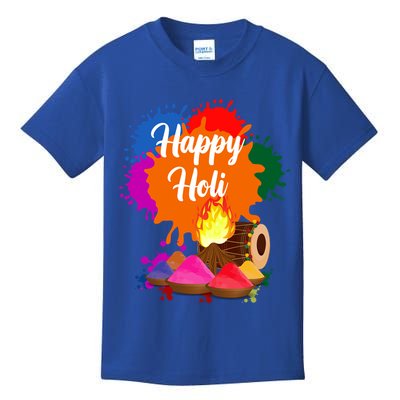 Happy Holi Family Cool Holi Festival Outfit Gift Kids T-Shirt