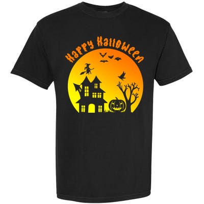 Happy Halloween Festive Spooky Garment-Dyed Heavyweight T-Shirt