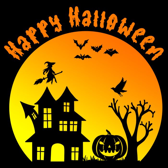 Happy Halloween Festive Spooky Cooling Performance Crew T-Shirt