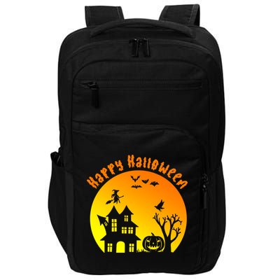 Happy Halloween Festive Spooky Impact Tech Backpack