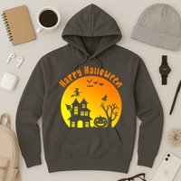 Happy Halloween Festive Spooky Hoodie