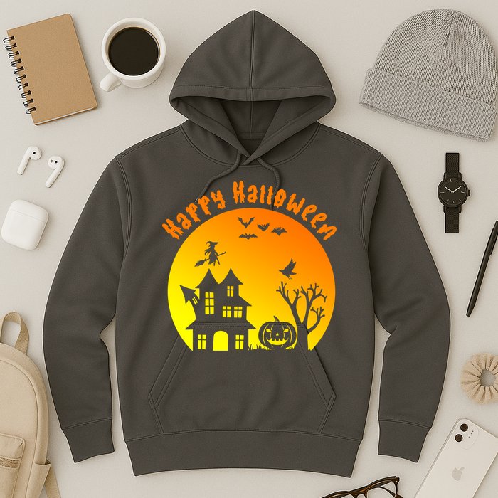 Happy Halloween Festive Spooky Hoodie
